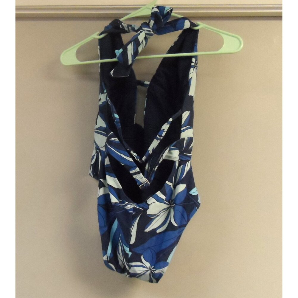 Adore Me Women's Bathing Suite Swimwear One Piece ADM47 Blue Size Medium - Picture 2 of 3